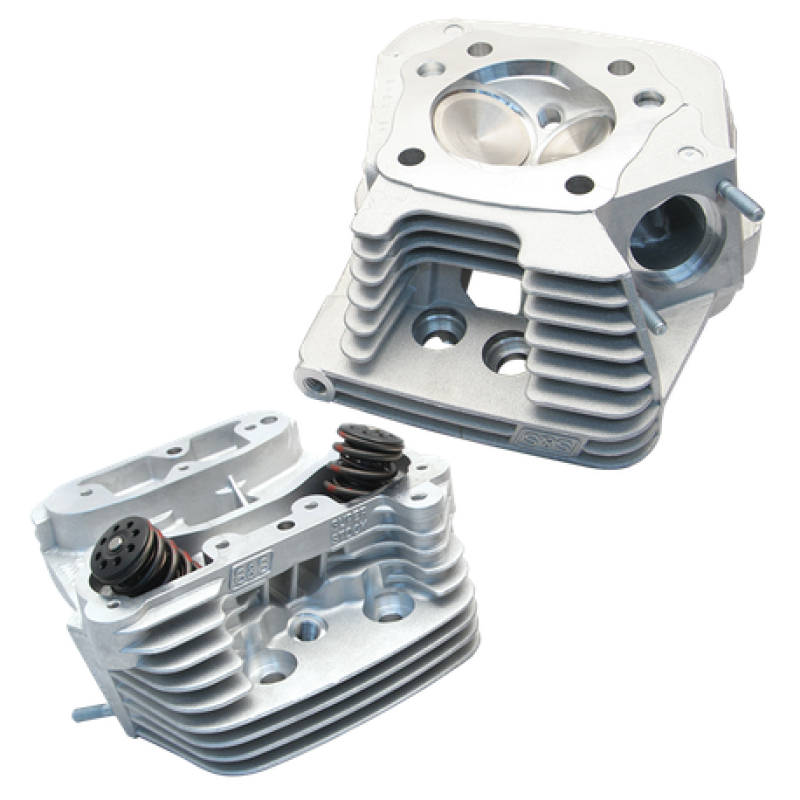 S&S Cycle 84-99 BT Super Stock Cylinder Head Kit For 3-1/2in and 3-5/8in Bore - Natural 90-1004 90-1004 User 1