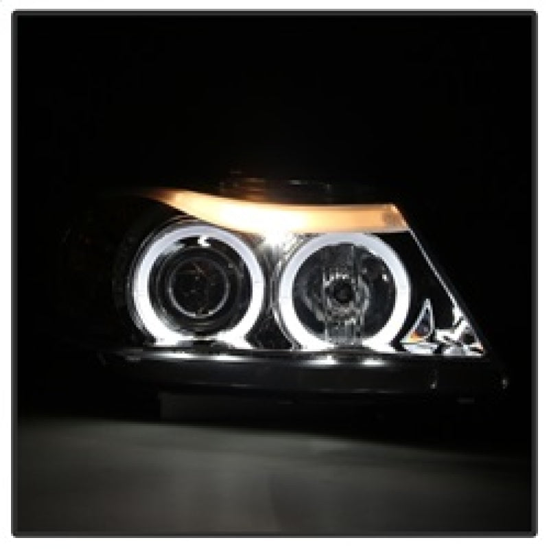 Spyder BMW E90 3-Series 06-08 Projector LED Halo Amber Reflctr Rplc Bulb Smke PRO-YD-BMWE9005-AM-SM 5009029 5009029 Photo - Unmounted