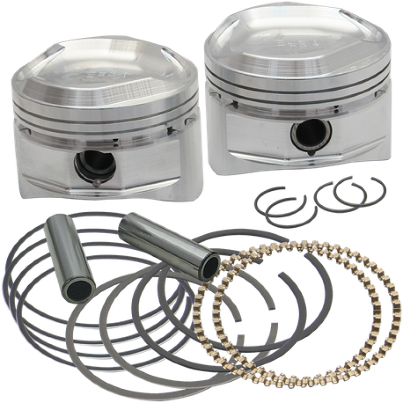 S&S Cycle 84-99 BT HSF 3-5/8in Piston Set - .010in 92-1061