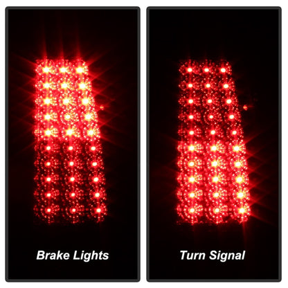 SPYDER Xtune Chevy Silverado 1500/2500/3500 99-02 99-03 LED Tail Lights Smoke ALT-ON-CS99-LED-SM 5011770 5011770 Photo - Unmounted