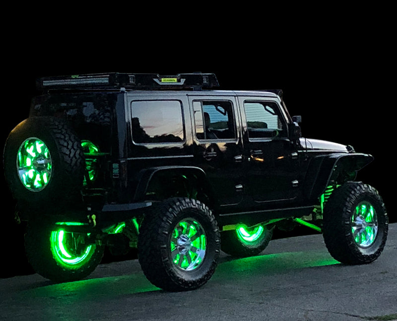 ORACLE Lighting Oracle LED Illuminated Wheel Ring 3rd Brake Light - ColorSHIFT w/o Controller 4211-334 4211-334 Photo - lifestyle view
