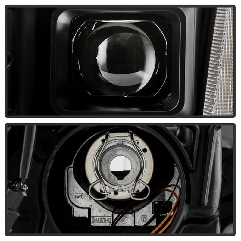 SPYDER Signature 14-21 Toyota Tundra SR/SR5 Projector Headlights - Black (PRO-YD-TTU14V2SI-SBSEQ-BK) 5088802 5088802 Photo - Unmounted