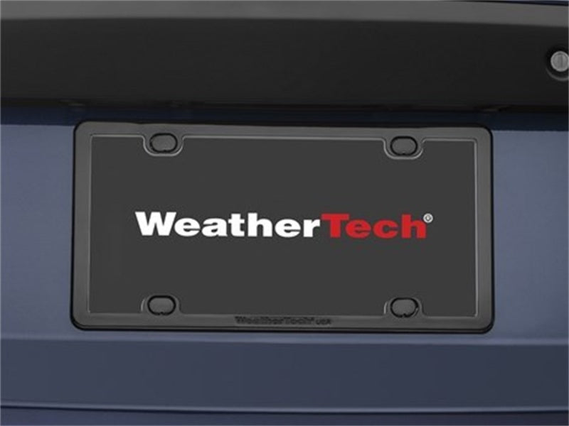 WeatherTech License Plate Frame Kit - Black 61020 Photo - Primary