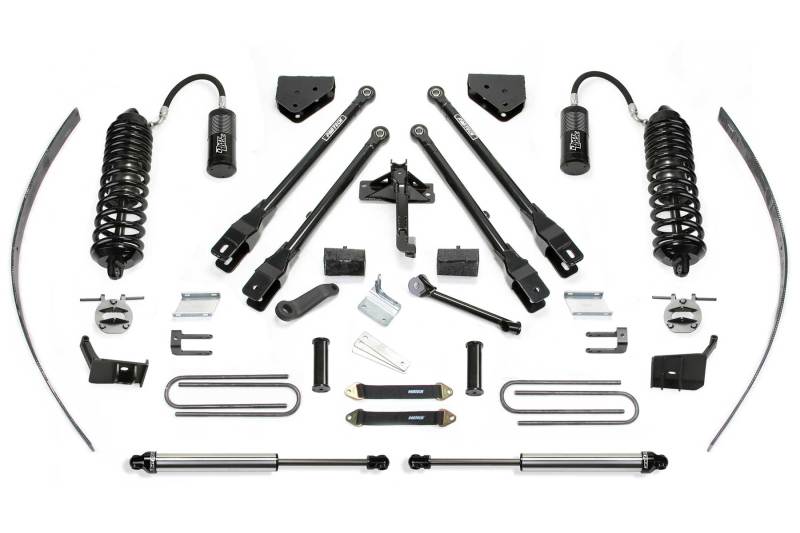 Fabtech 4 Link Lift System 8 in. W/ 4.0 R/R & 2.2 K2276DL Photo - Primary