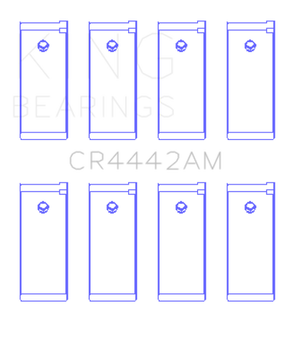King Engine Bearings Datsun A12/(Size +0.25mm) Connecting Rod Bearing Set CR4442AM0.25 CR4442AM0.25 Photo - Primary