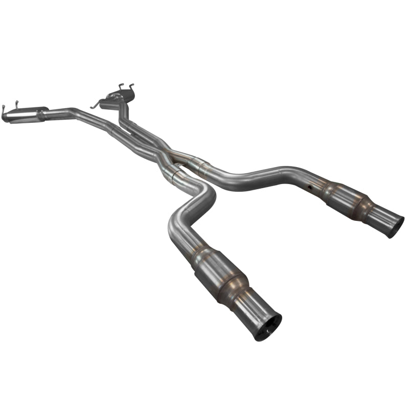 Kooks 10-15 Chevy Camaro SS/ZL1/1LE w/o Ground Effects 3in Race Catted Exhaust w/ X-Pipe 22505201 22505201 Photo - Primary