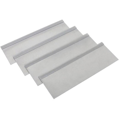 Westin/Brute 9in x 15in tray w/ 4 Silver Aluminum Dividers - Yellow 80-TR11 80-TR11 Photo - Primary
