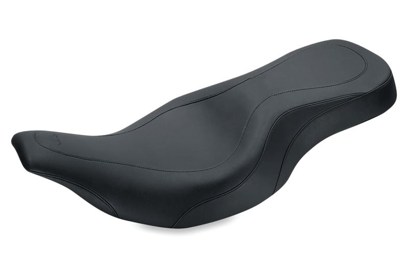 Mustang Motorcycle Mustang 97-07 Harley Electra Glide, Rd Glide Wide Tripper 1PC Seat - Black 76587 76587 Photo - Primary
