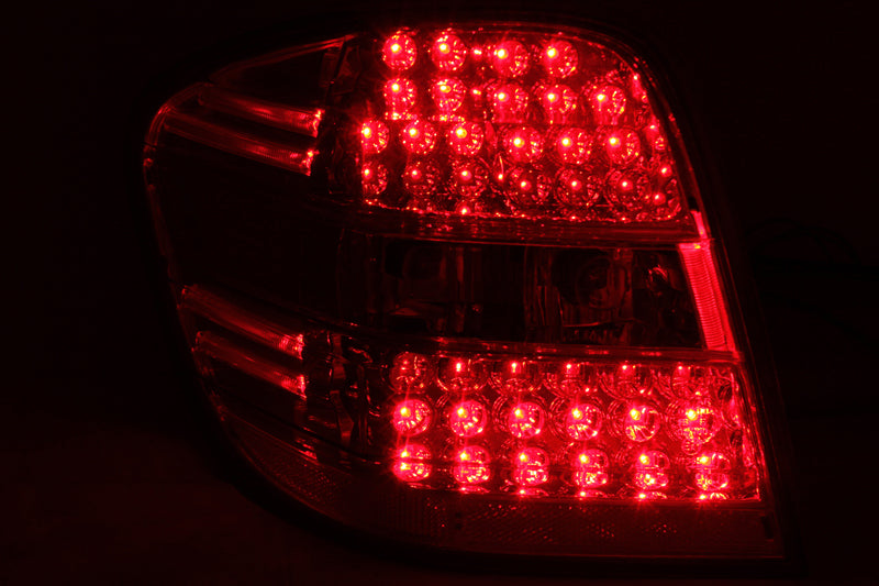 Anzo 2006-2007 Mercedes Benz M Class W164 LED Tail lights Red/Clear 321053 Photo - Unmounted