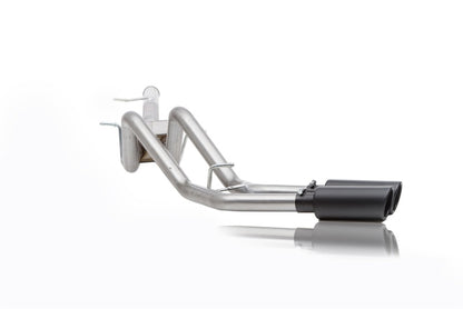 Gibson 11-18 Ram 1500 Big Horn 5.7L 2.25in Cat-Back Dual Sport Exhaust - Black Elite 66564B 66564B Photo - Unmounted
