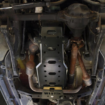 Westin JK 07-11 Oil Pan/Transmission Skid Plate 42-21125 Photo - Mounted