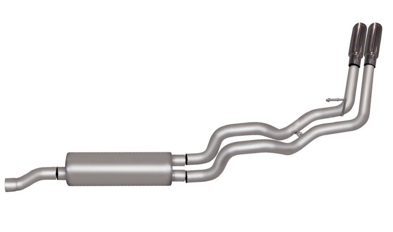 Gibson 2008 Dodge Ram 1500 SLT 4.7L 2.5in Cat-Back Dual Sport Exhaust - Stainless 66560 66560 Photo - Primary
