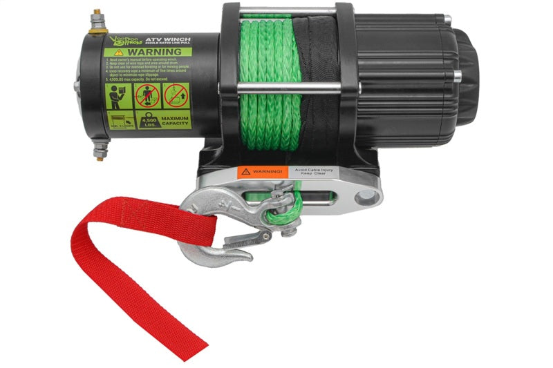 Voodoo Offroad Summoner 4500lb UTV Winch w/ 50ft Synthetic Rope P000025 P000025 Photo - Unmounted