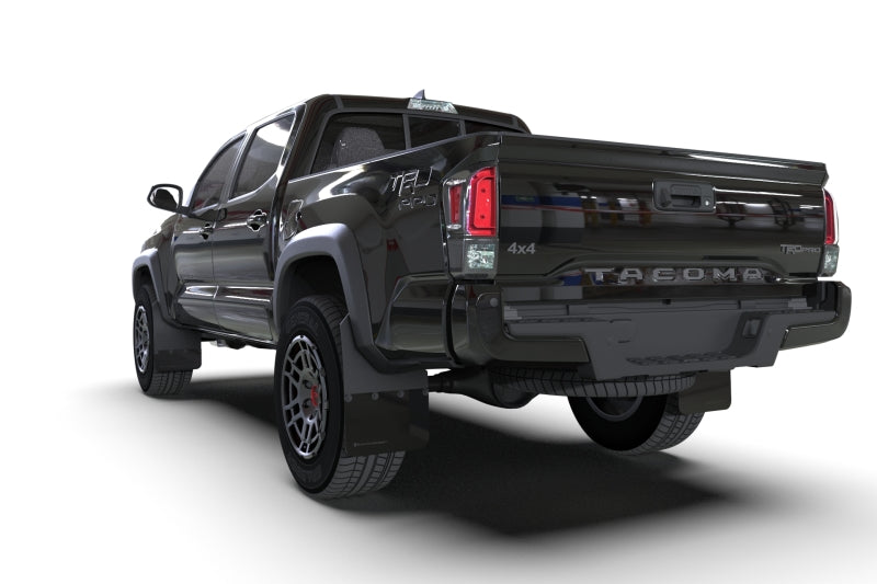 Rally Armor 16-22 Toyota Tacoma Black Mud Flap w/ Metallic Black Logo MF94-BLK-MBK MF94-BLK-MBK User 1