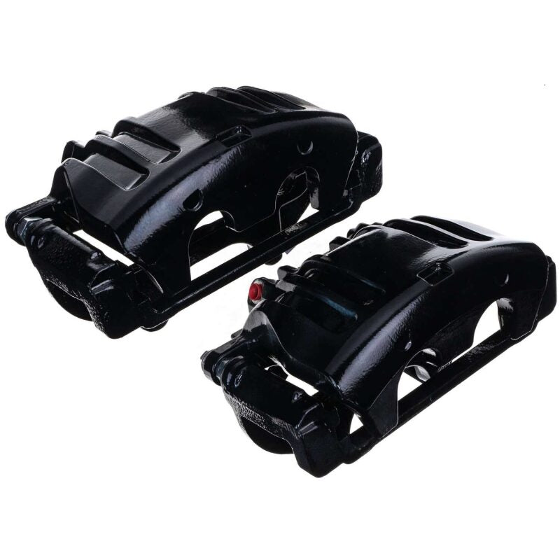PowerStop Power Stop 19-20 Dodge Charger Front Black Calipers - Pair (w/Bracket) S5016BLK S5016BLK Photo - out of package