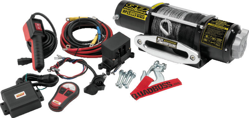 QuadBoss Winch 5000Lb W/ Rope Qb 608851 608851 User 1