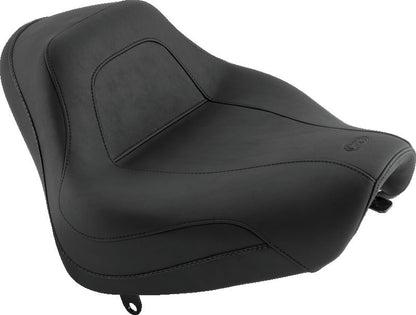 Mustang Motorcycle Mustang 00-07 Harley Softail Deuce Sport Touring Solo Seat - Black 75203 75203 Photo - Primary