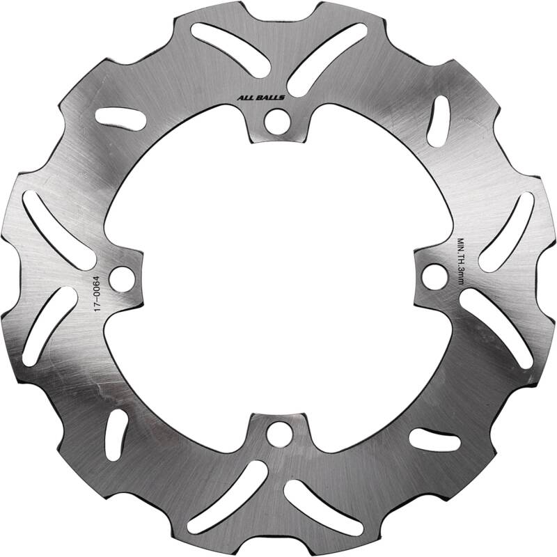 All Balls Racing 03-05 Kawasaki KX125 Brake Disc Rear 18-0064 18-0064 Photo - Primary