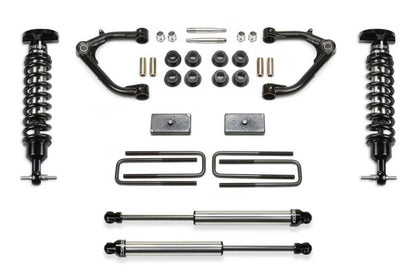 Fabtech 2019 C/K1500 2WD/4WD 3in Uniball UCA System w/DL 2.5 Coilovers & Rear DL Shocks K1129DL K1129DL Photo - Primary