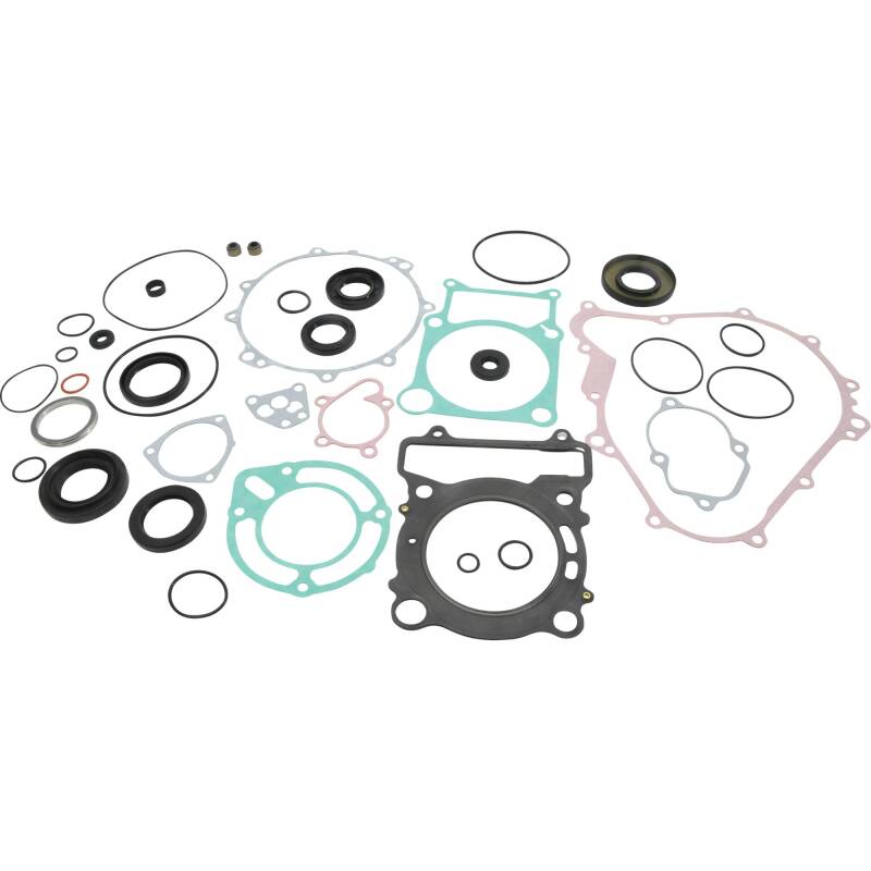 Vertex Pistons Vertex Gaskets 18-23 Yamaha Kodiak 450 4WD Complete Gasket Kit w/ Oil Seals 811996 811996 Photo - Primary