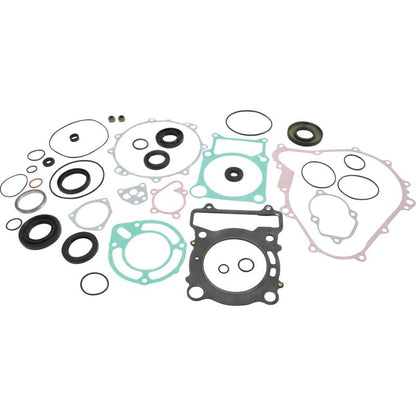 Vertex Pistons Vertex Gaskets 18-23 Yamaha Kodiak 450 4WD Complete Gasket Kit w/ Oil Seals 811996 811996 Photo - Primary