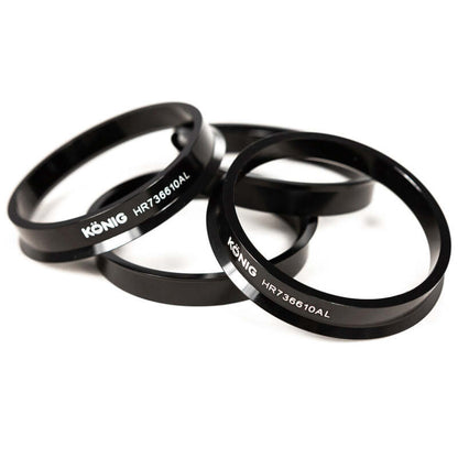 Konig Aluminum Hub Ring Set (4pcs) - 73.1mm O.D. / 66.1mm I.D. HR736610AL HR736610AL User 1