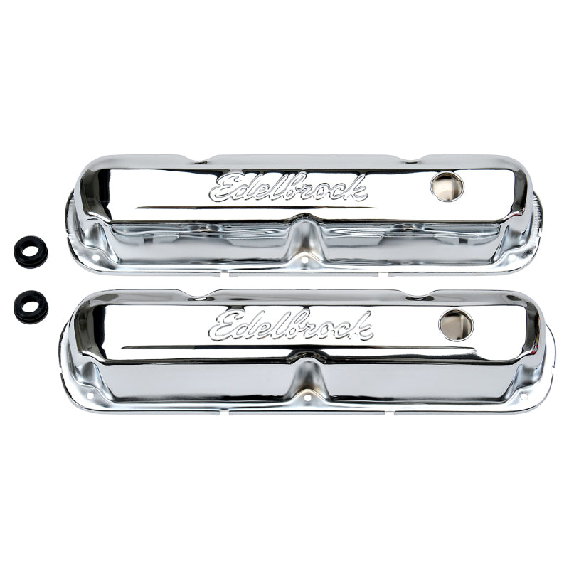 Edelbrock Valve Cover, Signature Series, Chrysler, 1965-1991 318-340-360 CID V8, 4495 Photo - Primary