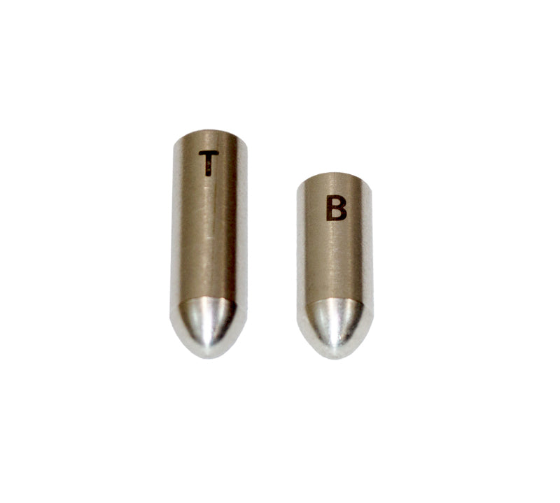 Kentrol 97-18 Jeep Wrangler TJ/JK Door Alignment Pins - Polished Silver 30716 30716 Photo - Primary