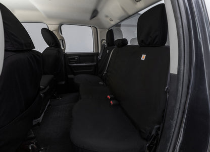 Covercraft 07-13 Toyota Tundra Carhartt Super Dux SeatSaver Custom Front Row Seat Covers - Black SSC2382COBK SSC2382COBK Photo - out of package