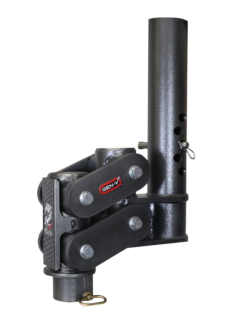 GEN-Y Hitch Gen-Y Pegasus Torsion-Flex 11in Offset 4in Round w/Gooseneck 2-5/16in Coupler (3.5K TW 25K Towing) GH-7006