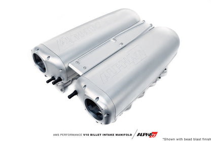 AMS Performance V10 Audi R8 / Lamborghini Huracan / Performante Billet Intake Manifold - CLR Anodize ALP.37.08.0001-1 ALP.37.08.0001-1 Photo - Primary