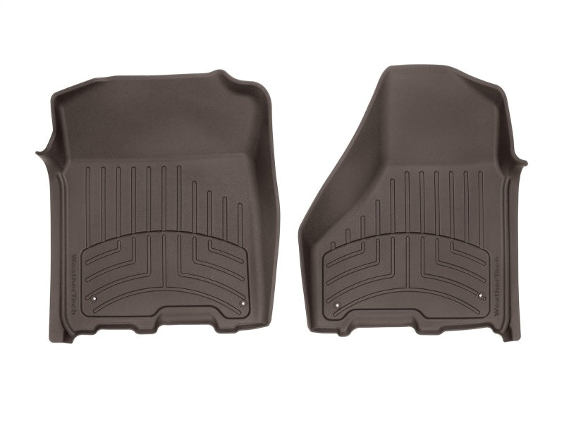 WeatherTech 12-18 Dodge Ram 1500 Crew Cab / Extended Cab Front Floorliner HP - Cocoa 474781IM 474781IM Photo - Primary