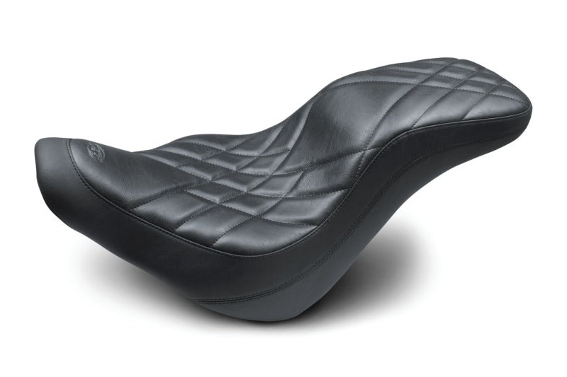 Mustang Motorcycle Mustang 18-21 Harley Low Rider & Sport Glide DayTripper 1PC Seat Prism - Black 75726 75726 Photo - Primary