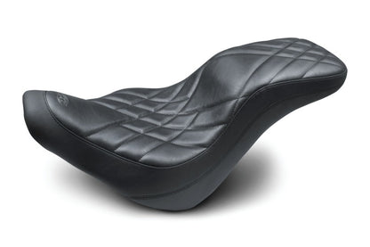 Mustang Motorcycle Mustang 18-21 Harley Low Rider & Sport Glide DayTripper 1PC Seat Prism - Black 75726 75726 Photo - Primary