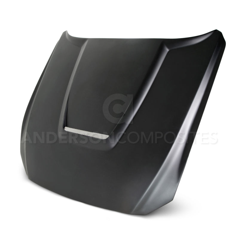 Anderson Composites 15-16 Ford Mustang Type-GR Fiberglass Hood AC-HD15FDMU-GR-GF AC-HD15FDMU-GR-GF Photo - Primary
