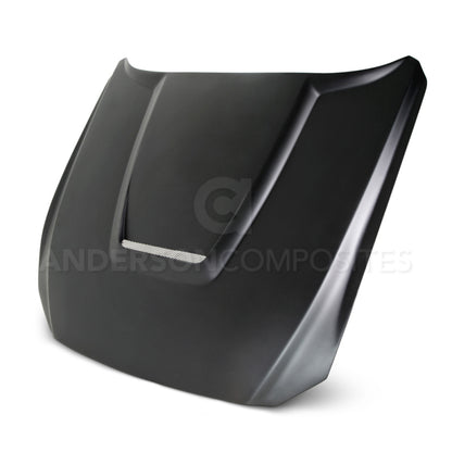 Anderson Composites 15-16 Ford Mustang Type-GR Fiberglass Hood AC-HD15FDMU-GR-GF AC-HD15FDMU-GR-GF Photo - Primary