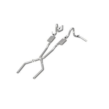 MagnaFlow Street Series Crossmember-Back Performance Exhaust System 15897 360 Degree Image Set