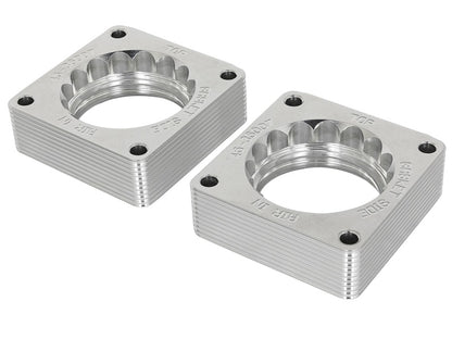 aFe Silver Bullet Throttle Body Spacer Nissan 370Z 09-18 V6-3.7L (VQ37VHR) 46-36007 Photo - Unmounted