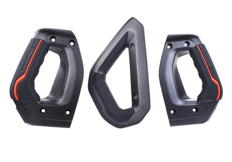 Ford Racing 21-23 Bronco Carbon Fiber Grab Handle Kit M-7220-BCF M-7220-BCF Photo - Unmounted