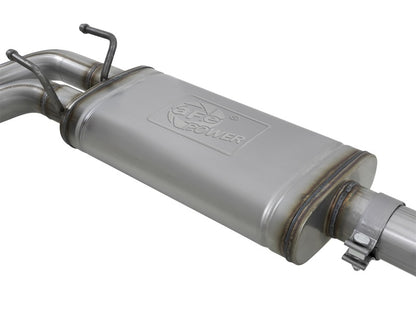 aFe Cat-Back Exhaust, Rebel Series 3in to 2-1/2in, 409 Stainless Steel 49-44098-B Photo - Unmounted