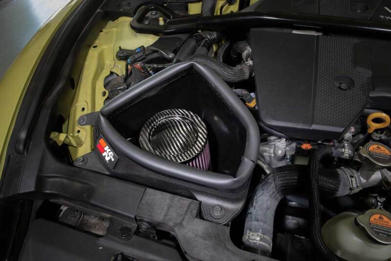 K&N Engineering K&N 2023+ Nissan Z 3.0L V6 69 Series Typhoon Cold Air Intakes 69-7086TC 69-7086TC Photo - Mounted