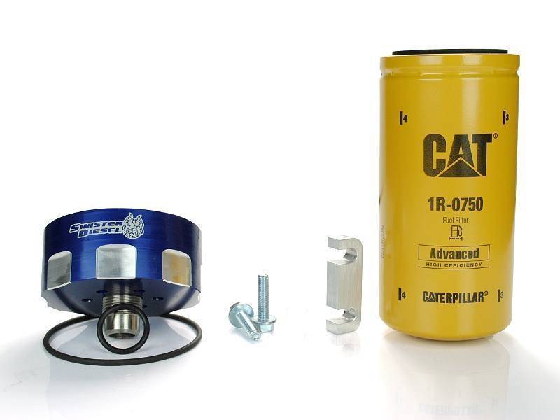 Sinister Diesel 01-15 Chevy Duramax CAT Filter Adapter SD-CAT-DMAX SD-CAT-DMAX Photo - Primary