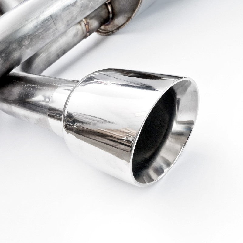 Stainless Works 2007-17 Jeep Wrangler Axleback Exhaust JPJKAB JPJKAB Photo - Close Up