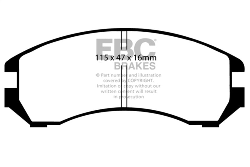 EBC Disc Brake Pad Set DP2665 Photo - Primary