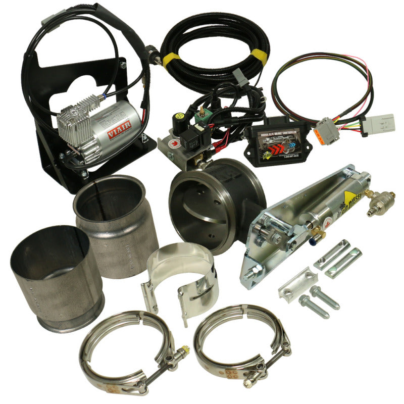 BD Diesel Brake - 2007.5-2017 Dodge 6.7L w/Non-VGT Turbo/5in Exhaust - Remote Exhaust Brake Kit 1027345 1027345 Photo - Primary
