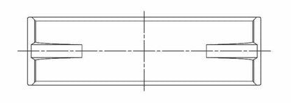 ACL Toyota 1UR-FE/2UR/3UR-FE 0.25 Oversized High Performance Main Bearing Set 5M8632H-.25 5M8632H-.25 Technical Drawing
