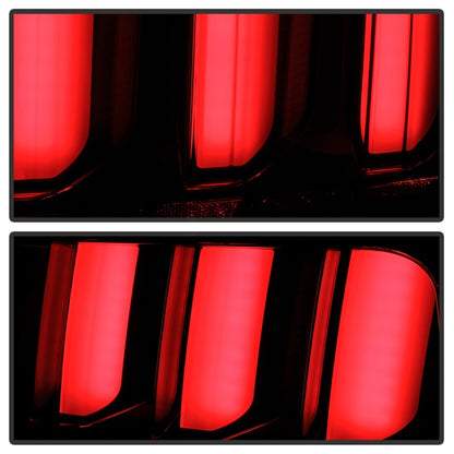 Spyder 05-09 Ford Mustang (White Light Bar) LED Tail Lights - Black ALT-YD-FM05V3-LED-BK 5086693 5086693 Photo - Unmounted