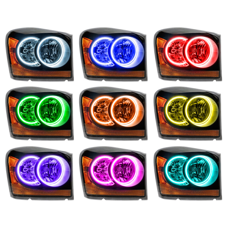 ORACLE Lighting Oracle 04-06 Dodge Durango SMD HL - Black - ColorSHIFT w/ Simple Controller 7107-504 7107-504 User 4