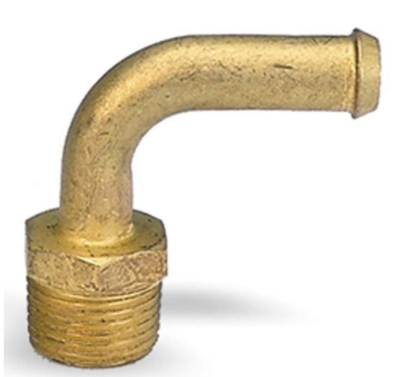 Moroso Streamline Fuel Line Fitting, 90°, 3/8" NPT to 3/8" hose 65140 User 1