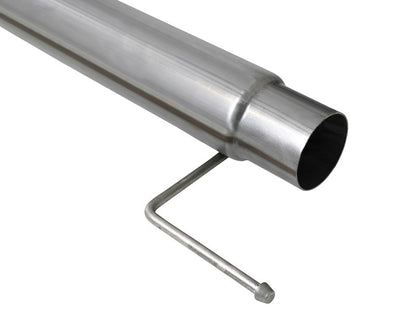 aFe 2021 Ford F-150 V6-3.0L (td) Large Bore 409 SS DPF-Back Exhaust System 49-43143-B 49-43143-B Photo - Close Up
